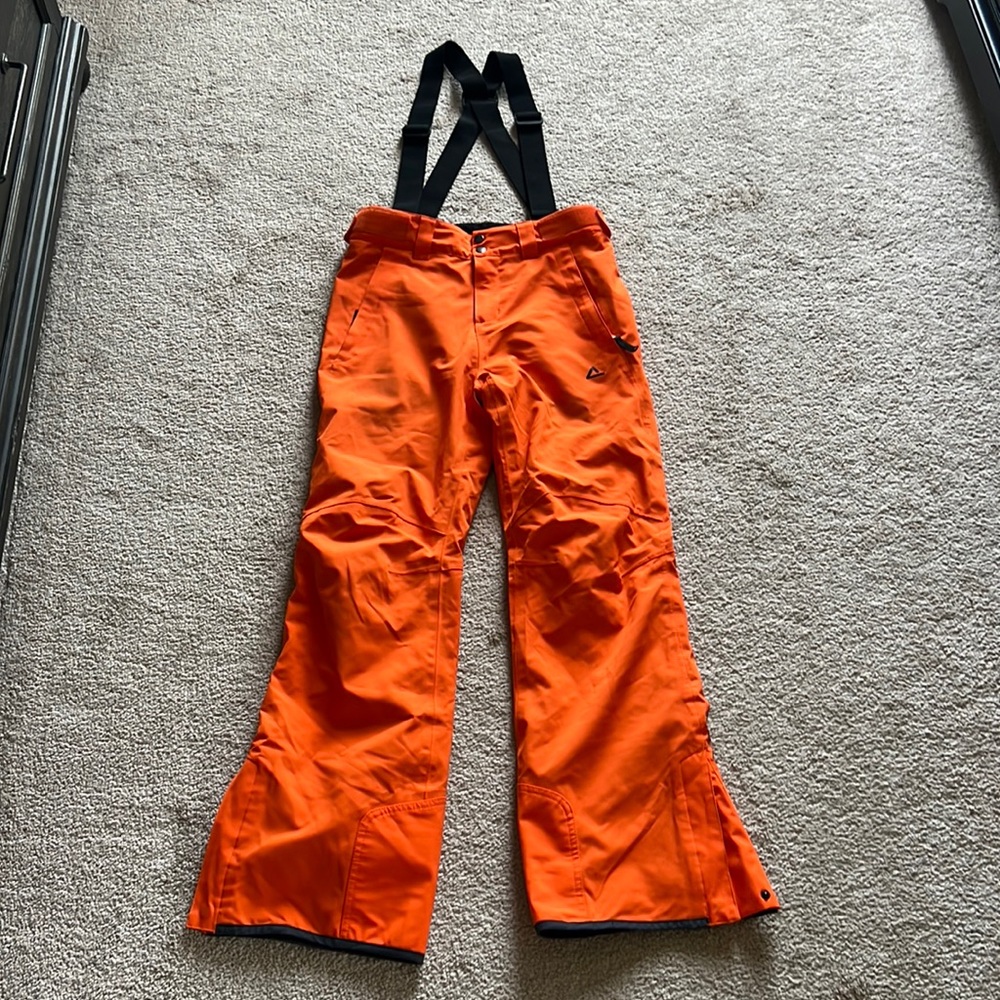 Ski pants with suspenders size US 38, 31” Dare 2b orange